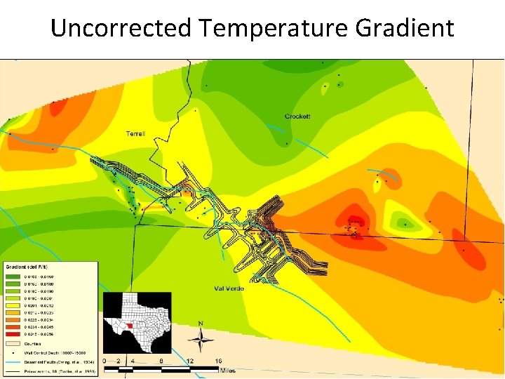 Uncorrected Temperature Gradient 