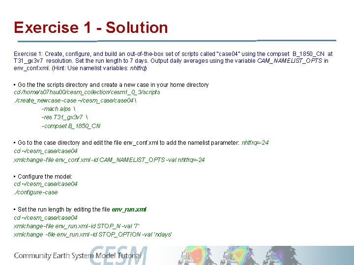 Exercise 1 - Solution Exercise 1: Create, configure, and build an out-of-the-box set of