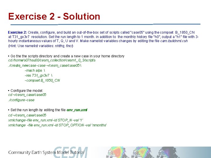 Exercise 2 - Solution Exercise 2: Create, configure, and build an out-of-the-box set of
