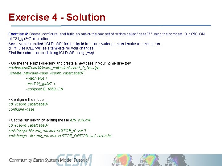 Exercise 4 - Solution Exercise 4: Create, configure, and build an out-of-the-box set of