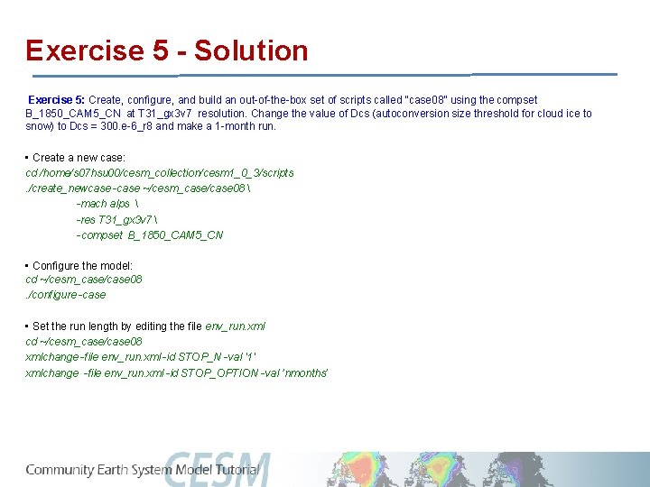 Exercise 5 - Solution Exercise 5: Create, configure, and build an out-of-the-box set of