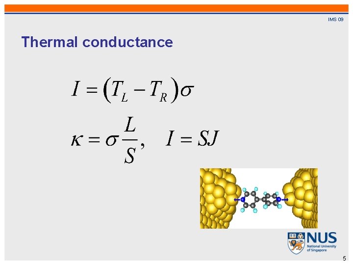IMS 09 Thermal conductance 5 
