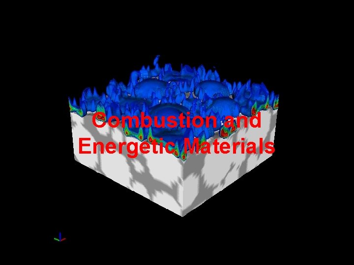 11 Combustion and Energetic Materials © 2001 Board of Trustees of the University of