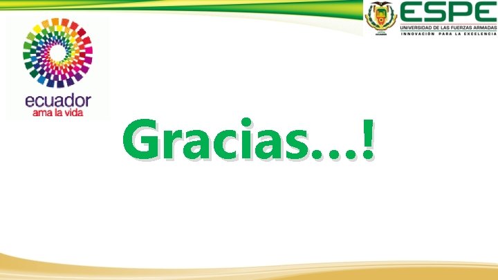 Gracias…! 