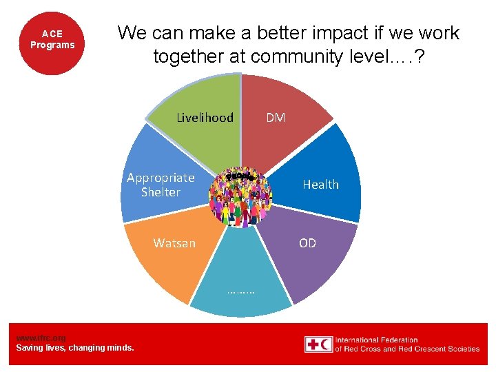 ACE Programs We can make a better impact if we work together at community