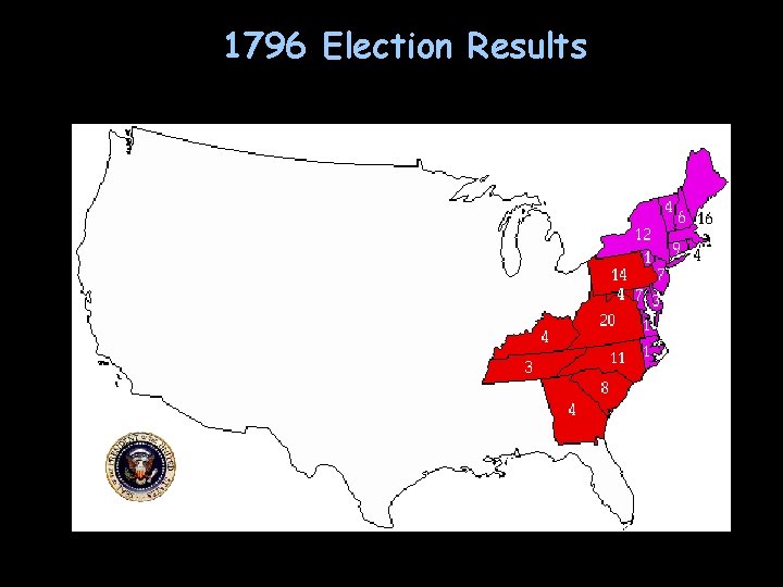 1796 Election Results 