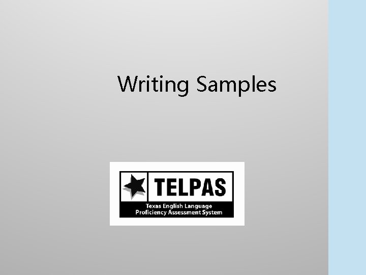 Writing Samples 