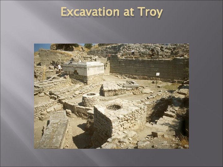Excavation at Troy 