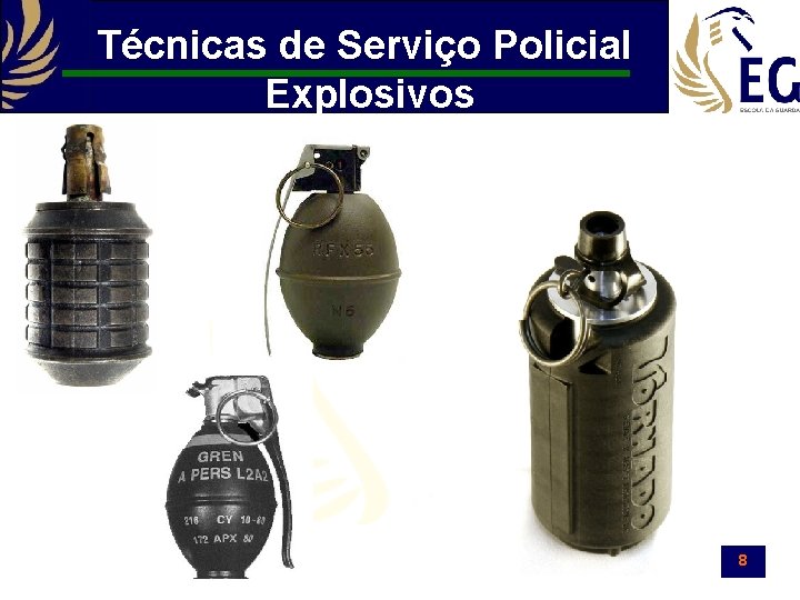 Técnicas de Serviço Policial Explosivos 8 