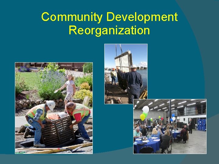 Community Development Reorganization 