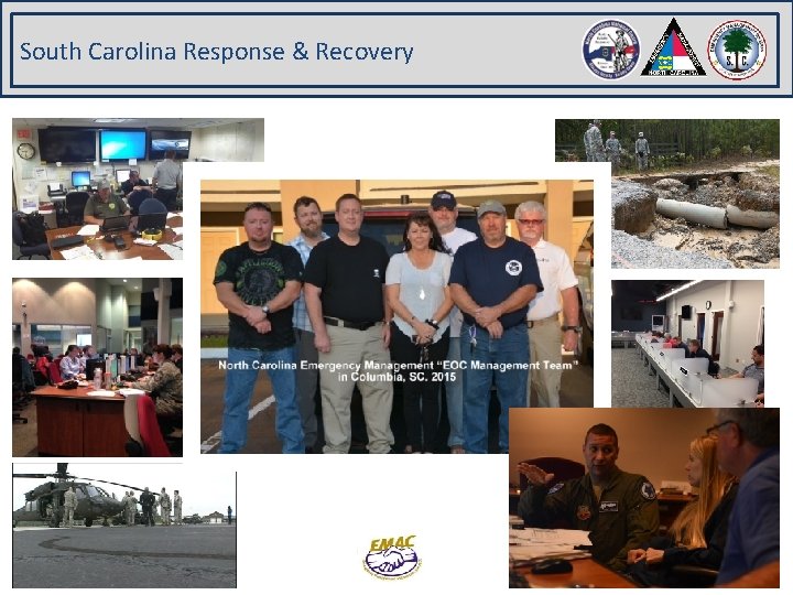 South Carolina Response & Recovery South Carolina Response & Recovery