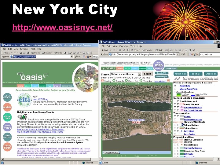 New York City http: //www. oasisnyc. net/ 