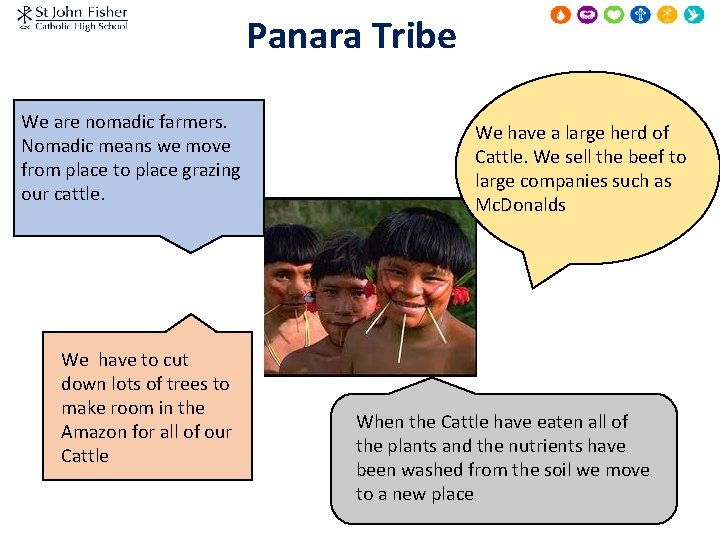 Panara Tribe We are nomadic farmers. Nomadic means we move from place to place