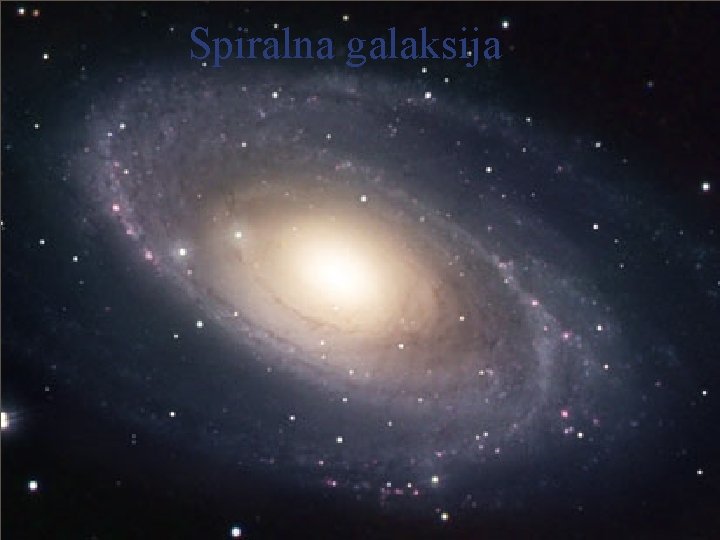 Spiralna galaksija @ Dr. Heinz Lycklama 58 