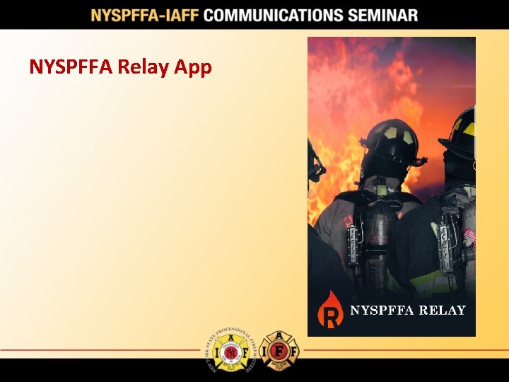 NYSPFFA Relay App 