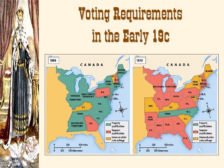 Voting Requirements in the Early 19 c 