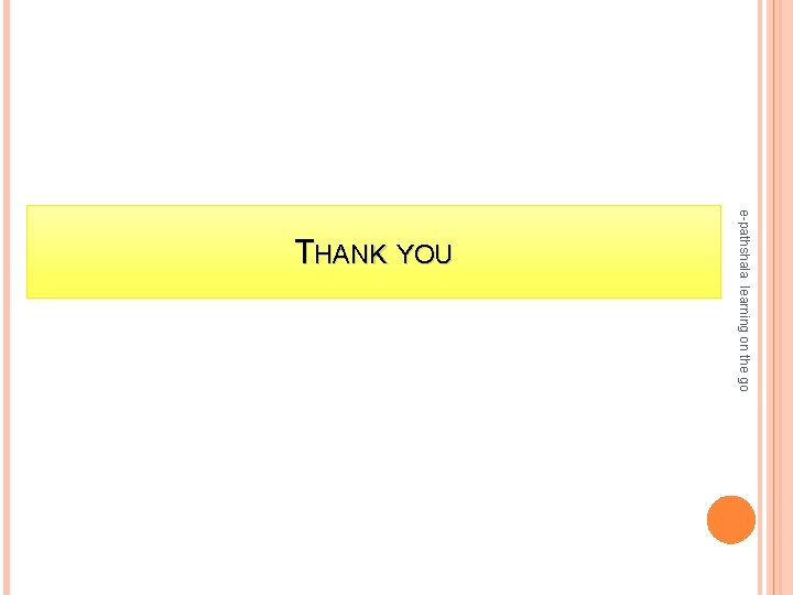 e-pathshala learning on the go THANK YOU 