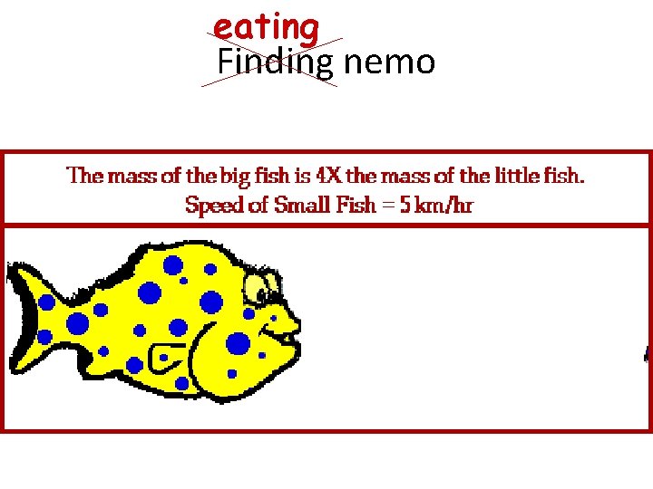 eating Finding nemo 