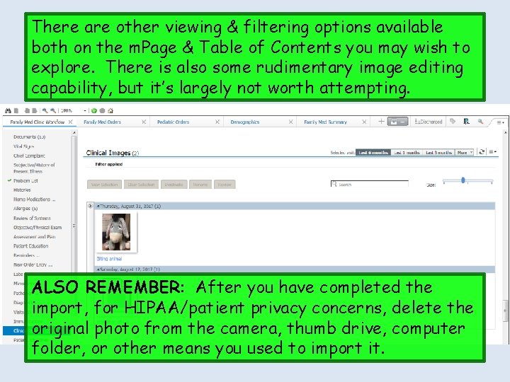 There are other viewing & filtering options available both on the m. Page &