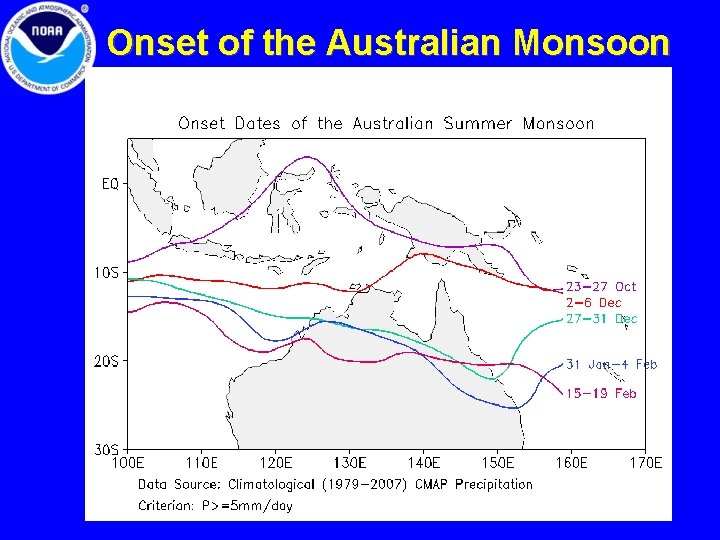 Onset of the Australian Monsoon 12 