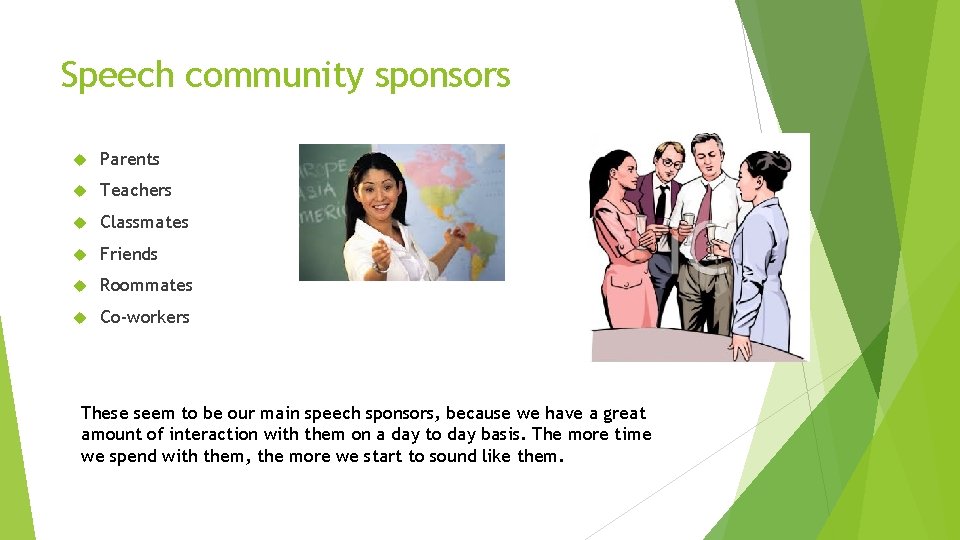 Speech Communities and Speech Sponsors By Dhaval Patel