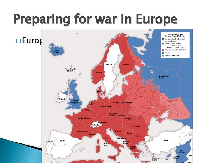Preparing for war in Europe � Europe First. 