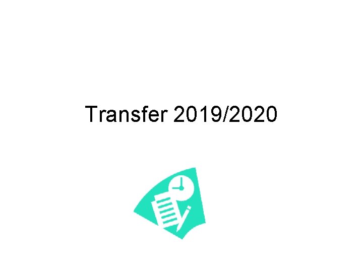 Transfer 2019/2020 
