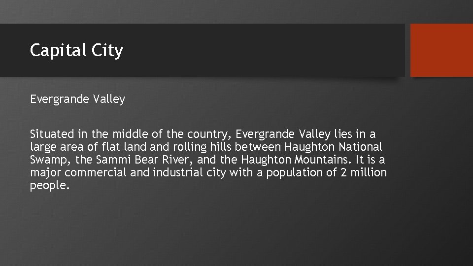 Capital City Evergrande Valley Situated in the middle of the country, Evergrande Valley lies