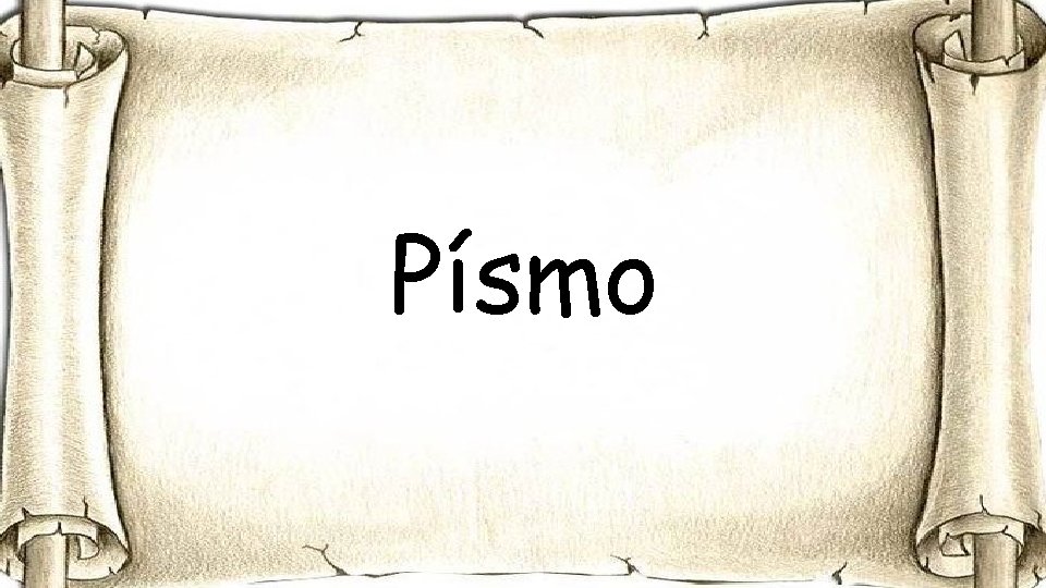 Písmo 