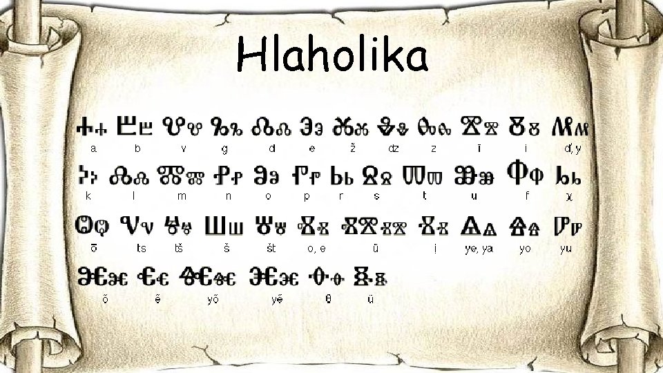 Hlaholika 