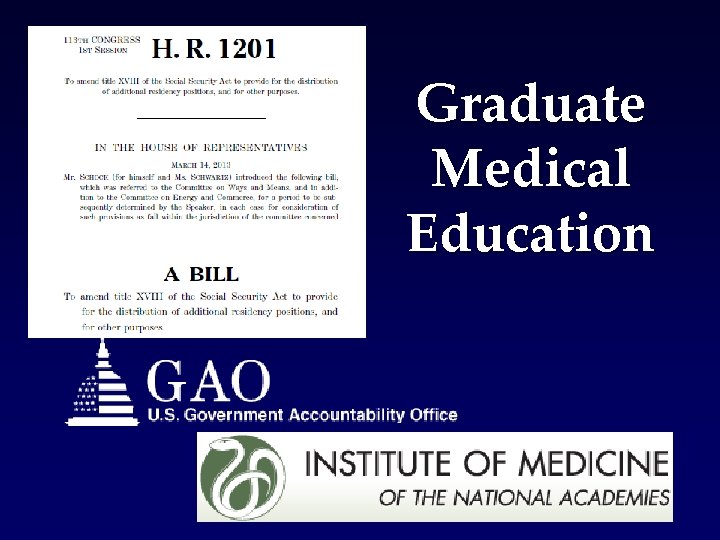 Graduate Medical Education 