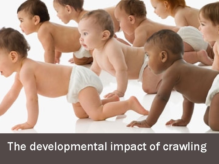 The developmental impact of crawling 