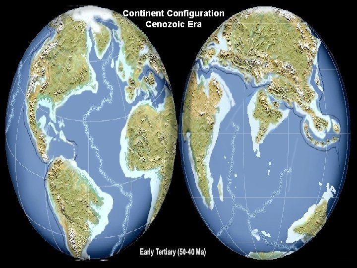 Continent Configuration Cenozoic Era 