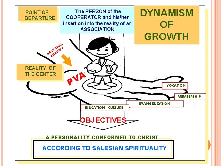 POINT OF DEPARTURE The PERSON of the COOPERATOR and his/her insertion into the reality POINT OF DEPARTURE The PERSON of the COOPERATOR and his/her insertion into the reality