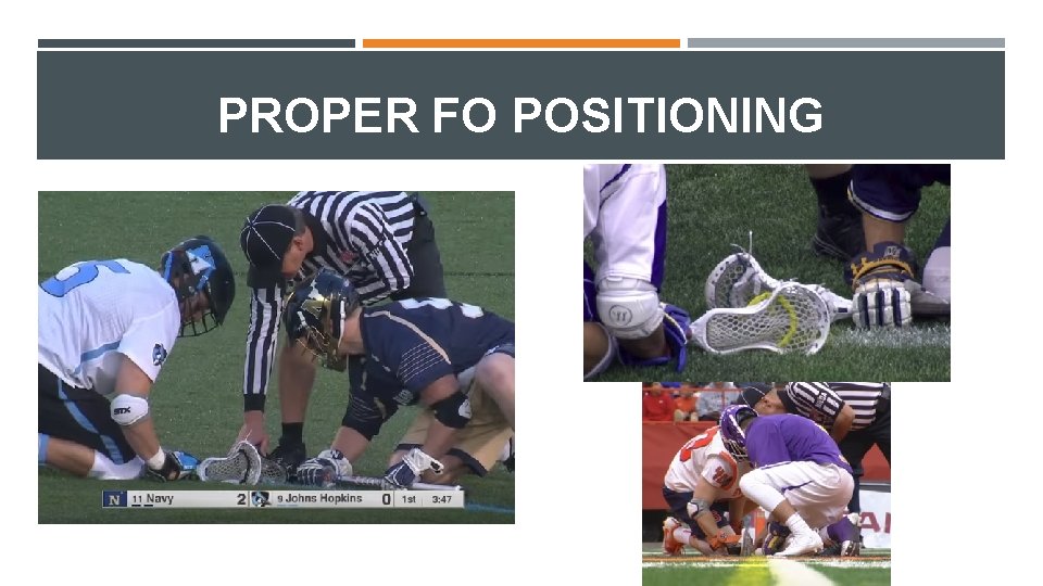 PROPER FO POSITIONING 