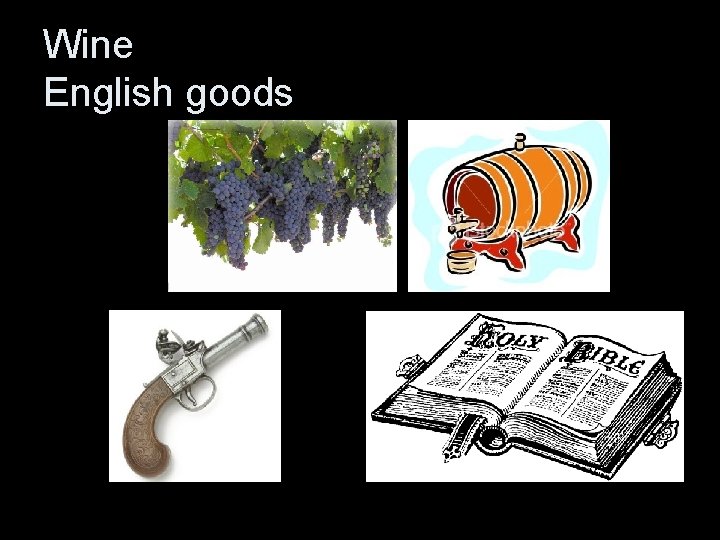 Wine English goods 