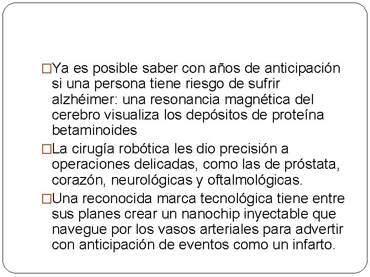 �Ya es posible saber con años de anticipación si una persona tiene riesgo de