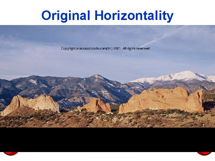 Original Horizontality 