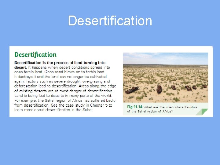 Desertification 
