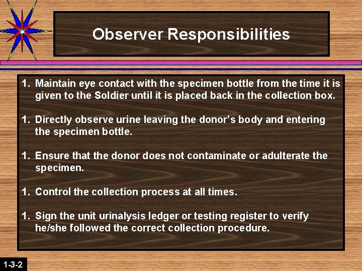 TRACK 1 MODULE 2 Responsibilities Enabling Learning Objectives