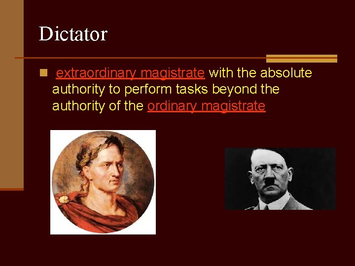 Unit 2 Vocabulary World History Consul n one