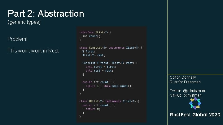 Rust for Freshmen How we can use Rust