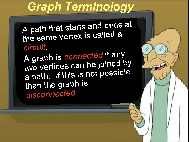 Graph Terminology t a s d n e d n a ts r ta