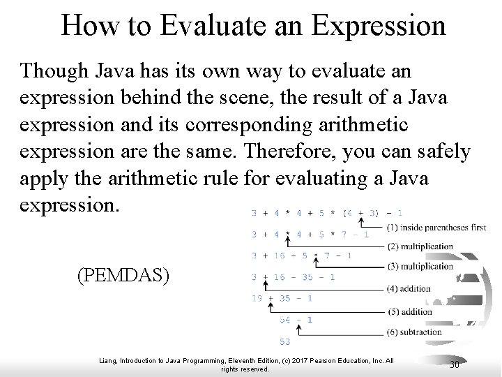 How to Evaluate an Expression Though Java has its own way to evaluate an How to Evaluate an Expression Though Java has its own way to evaluate an