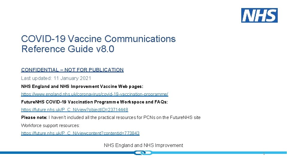 COVID19 Vaccine Communications Reference Guide v 8 0