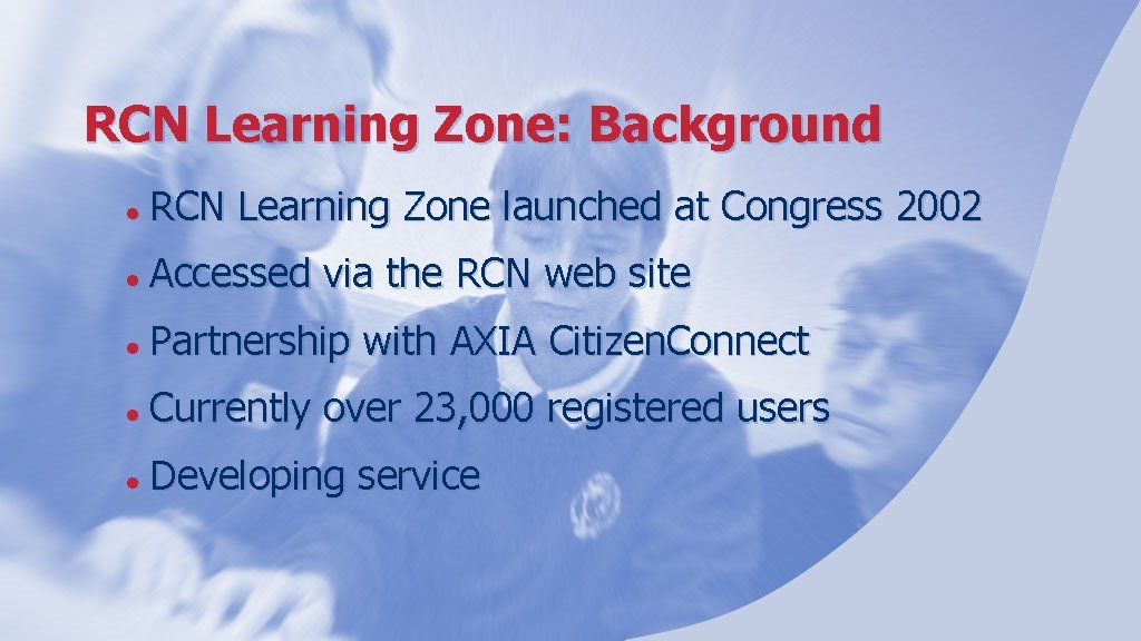 Rcn Support Supporting care pathways through the RCN Learning Zone