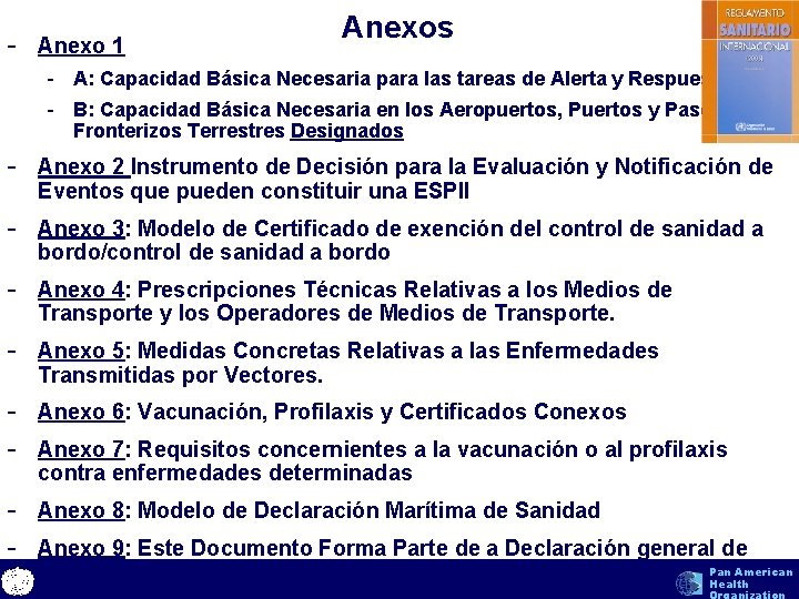 - Anexo 1 Anexos - A: Capacidad Básica Necesaria para las tareas de Alerta