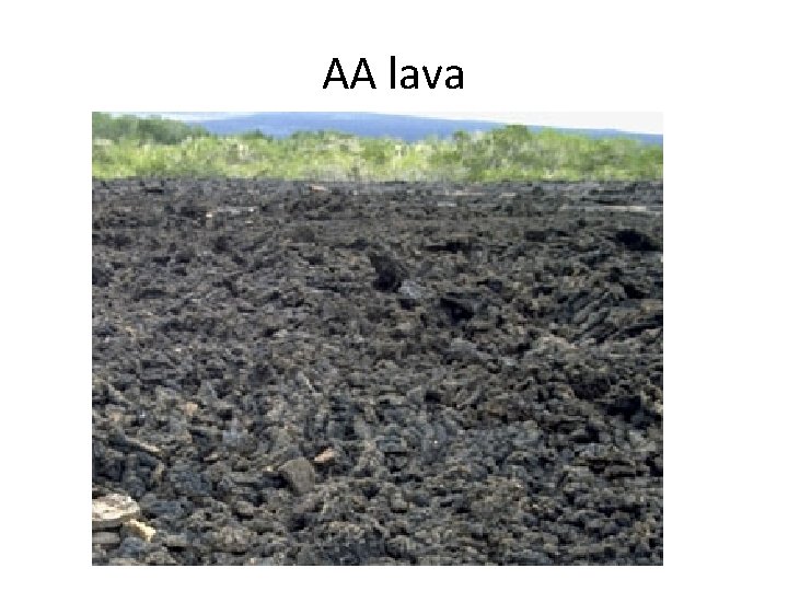 AA lava 