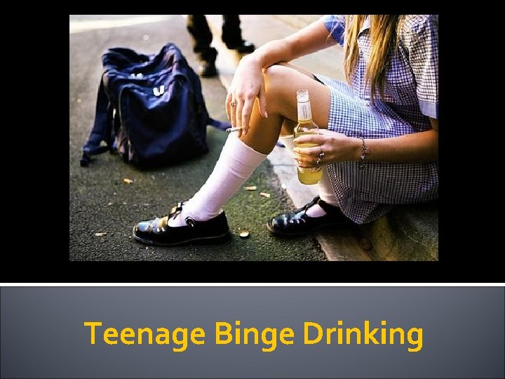 Teenage Binge Drinking 