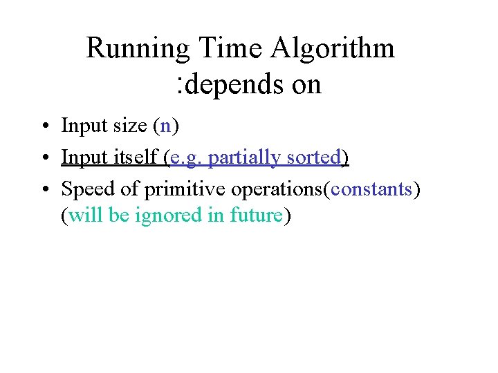 Data Structures Types of Data Structures Algorithms Running